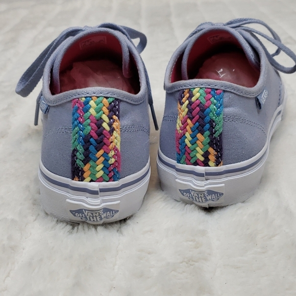 Vans Light Blue Women's Size 7.5 Worn Once - Picture 3 of 6